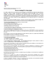AVIS ENQUËTE PUBLIQUE _Grande affiche
